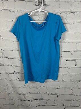 all in motion Blue Short Sleeve Crew Tee